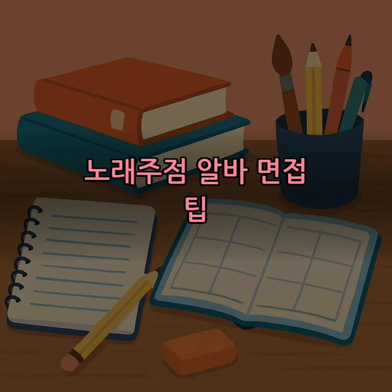 노래주점 알바 면접 팁