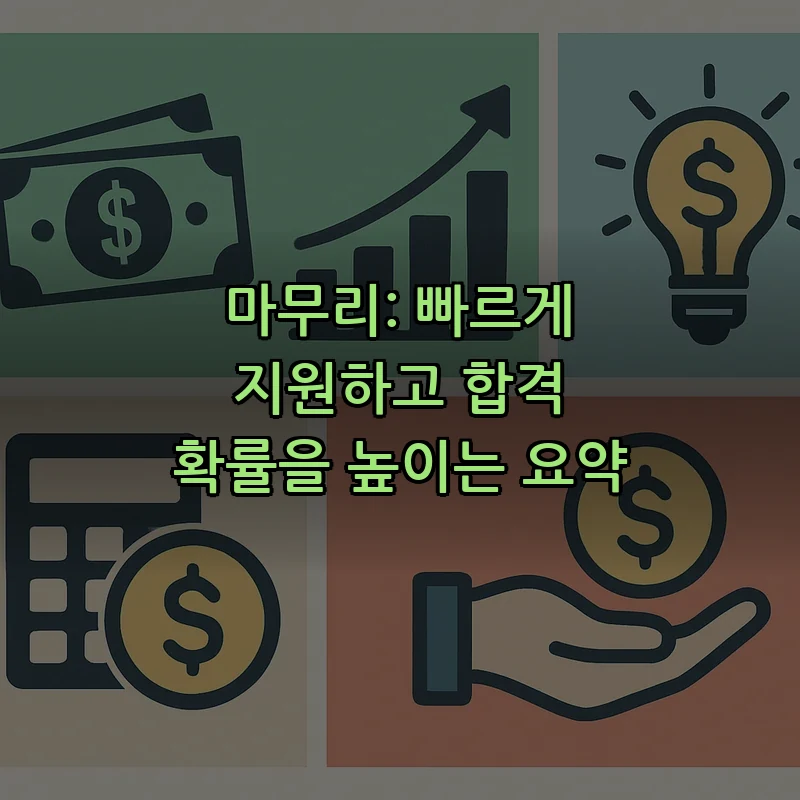 마무리: 빠르게 지원하고 합격 확률을 높이는 요약
