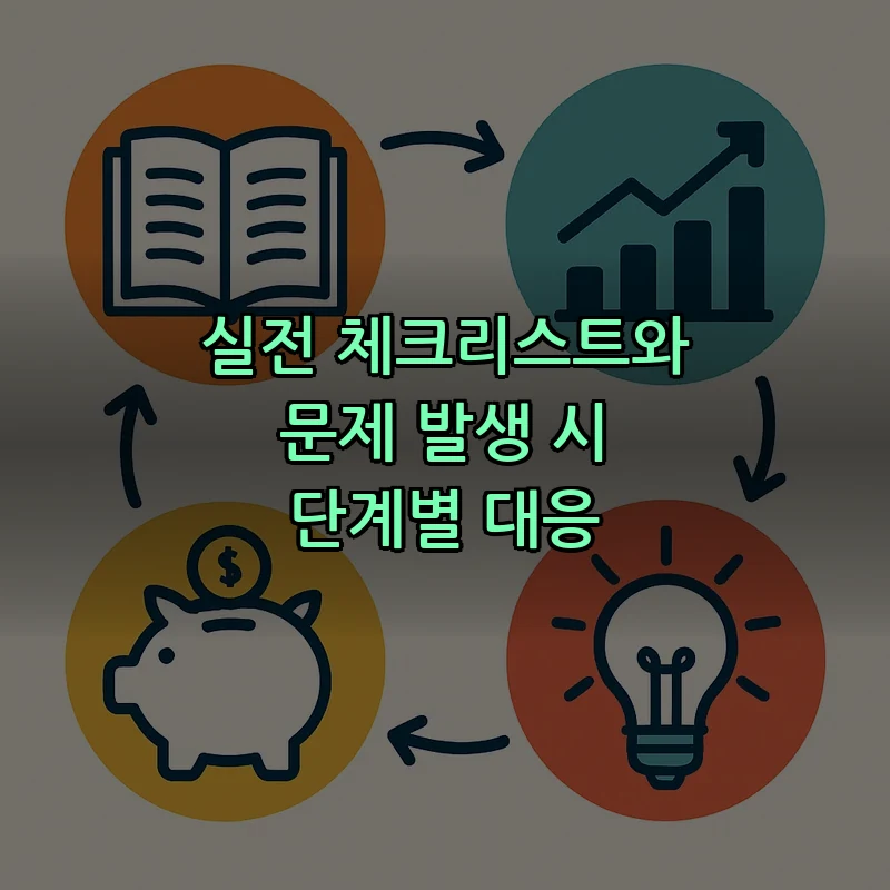 실전 체크리스트와 문제 발생 시 단계별 대응