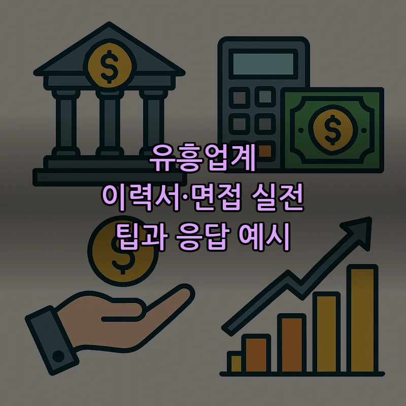 유흥업계 이력서·면접 실전 팁과 응답 예시