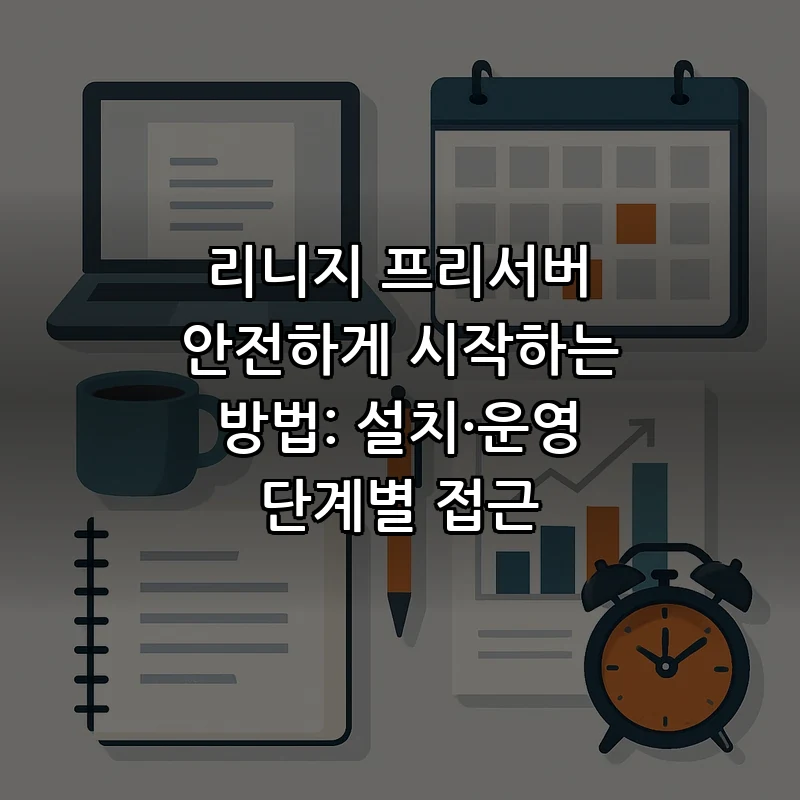 리니지 프리서버 안전하게 시작하는 방법: 설치·운영 단계별 접근 커버 이미지