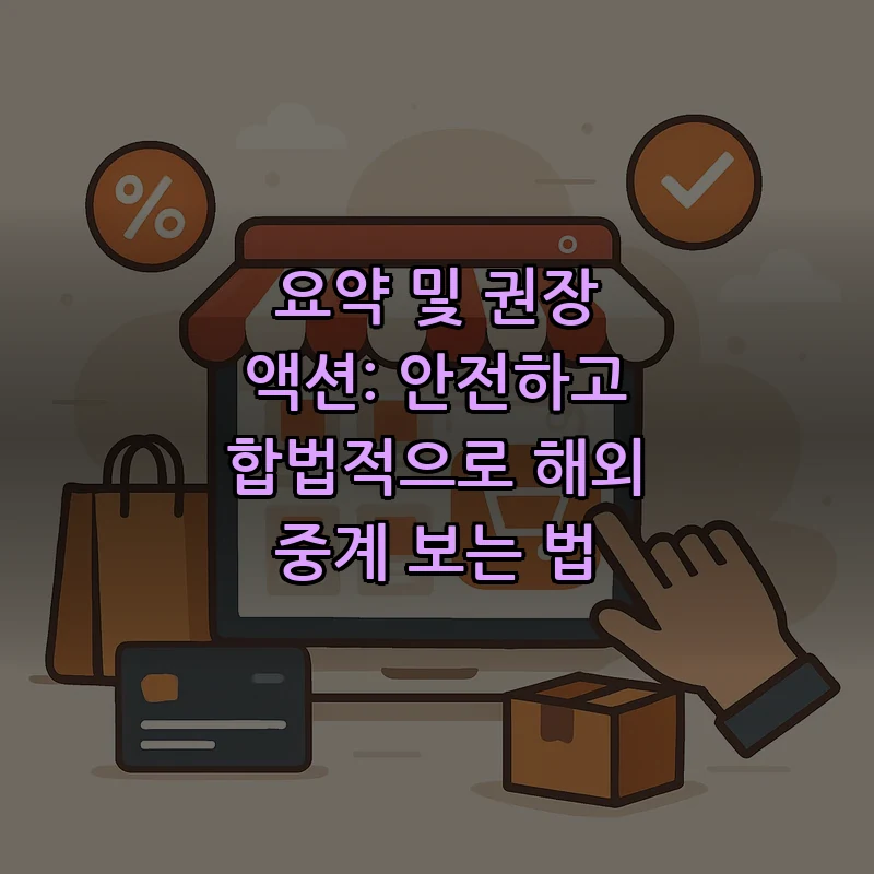 요약 및 권장 액션: 안전하고 합법적으로 해외 중계 보는 법