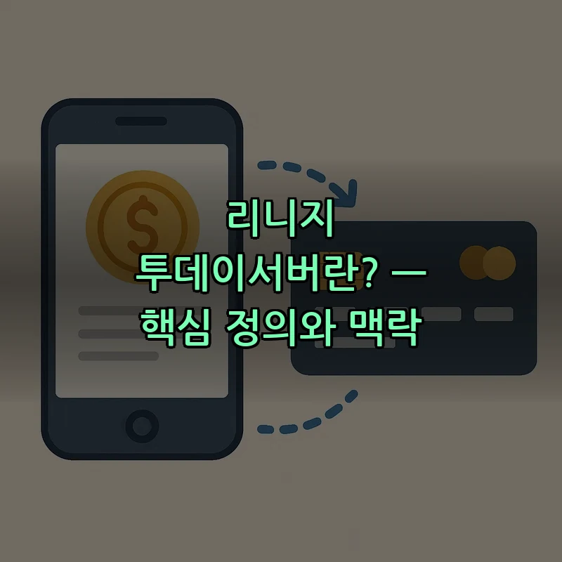 리니지 투데이서버란? — 핵심 정의와 맥락