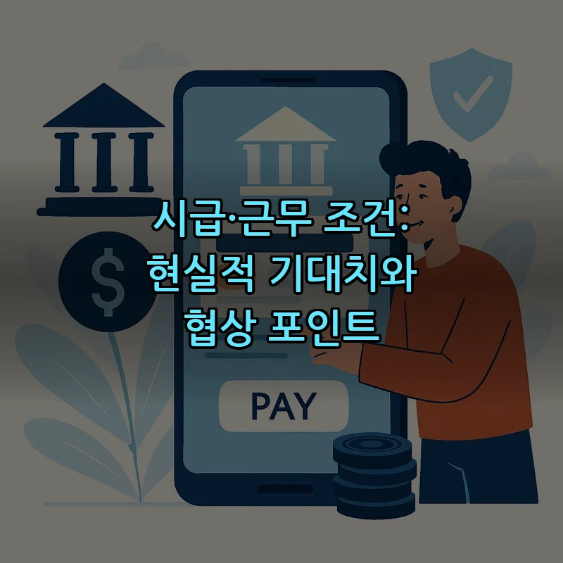 시급·근무 조건: 현실적 기대치와 협상 포인트