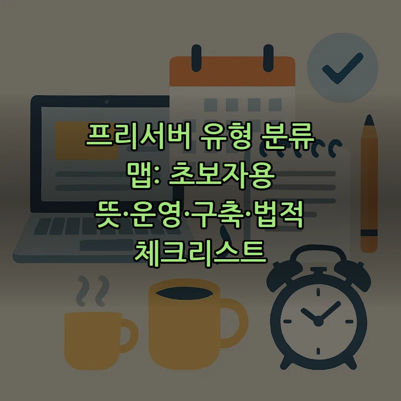 프리서버의 모든 것: 정의, 종류 및 운영 방법