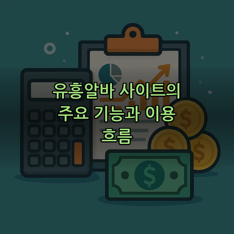 유흥알바 사이트의 주요 기능과 이용 흐름