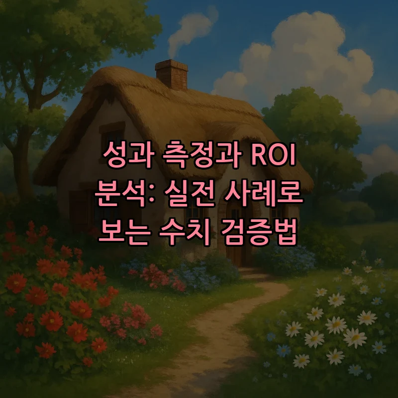 성과 측정과 ROI 분석: 실전 사례로 보는 수치 검증법
