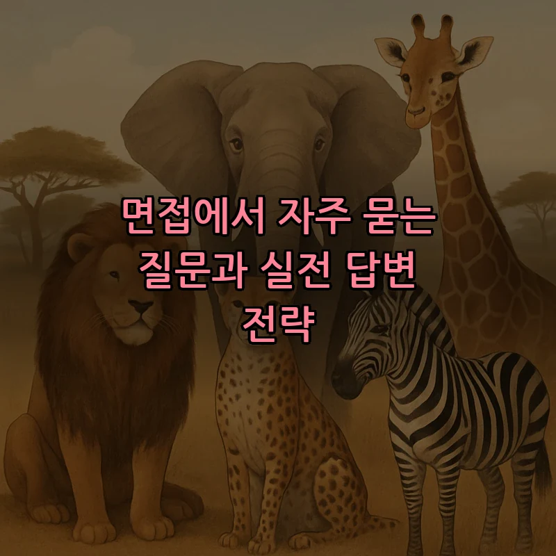 면접에서 자주 묻는 질문과 실전 답변 전략