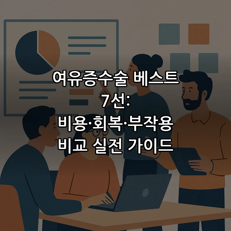 여유증수술: 비용, 회복, 부작용 비교 완벽 가이드