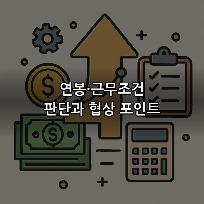 연봉·근무조건 판단과 협상 포인트