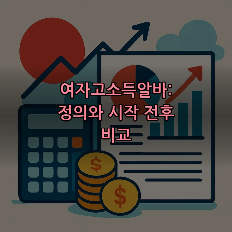 여자고소득알바: 정의와 시작 전후 비교